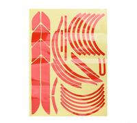 Kit de décalcomanies réfléchissantes pour trottinette électrique Xiaomi M365 pour aider à détecter sous la pluie ou à faible contraste