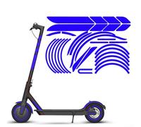 Kit de décalcomanies réfléchissantes pour trottinette électrique Xiaomi M365 pour aider à détecter sous la pluie ou à faible contraste ()