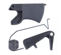 Kit de déclenchement et verrouillage de ressort d'accélérateur pour tronçonneuse compatible avec modèles 445 E 450 450e de remplacement pour OEM 544099801 544099701 544099901 Kit de réparation en
