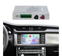 Kit de décodeur CarPlay et Android Auto sans Fil pour Land Rover Jaguar | Plug & Play Adaptateur CarPlay pour Range Rover Evoque Discovery Sport/5 XE XF F-Type 2016-2019 avec SWC WiFi BT GPS Siri USB