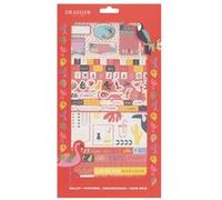 Kit De Décoration Bullet Journal Jungle - Draeger Paris Rouge