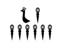 Kit de décoration d'automne pour la maison avec composants de citrouille en fer pour créer un charmant décor de dinde pour améliorer l'atmosphère d'automne