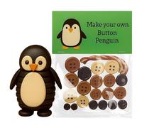 Kit de décoration de boutons d'animaux à faire soi-même pour sapin de Noël, décoration à suspendre et cadeaux festifs pour enfant, fille et garçon (C)