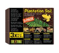 Kit de décoration de climat tropical Exo Terra Substrat Marron 8,8 L