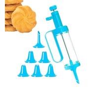 Kit de décoration de cupcakes - 19 x 7,5 cm - Kit de décoration pour glaçage de cupcakes, seringue à crème à dessert, injecteur de glaçage de cupcakes, outils de glaçage de gâteau, outil de