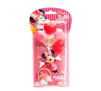 Kit de décoration de gâteau - DEKORA - Minnie - Rose - Plastique - Anniversaire