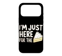 Kit de décoration de gâteau « I'm Just Here for The Cake » Coque pour iPhone 17 Pro Max