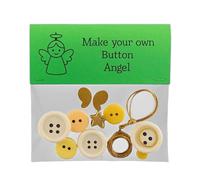 Kit de Décoration de Sapin de Noël en Boutons | Kit de Boutons pour Créations de Noël - Fournitures pour Fêtes et Décorations Artisanales Festives - Femmes Amateurs Créatifs