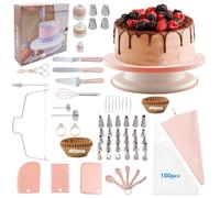 Kit de Décoration pour Cupcakes | Fournitures Cupcakes - Ensemble d'Outils de Décoration pour Gâteaux | Para Conures, Periquitos, Papagaios Cinzentos Africanos, Pet Shop, Entusiastas De Aves, Centros