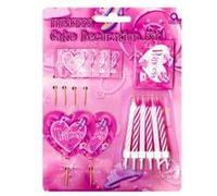 Kit de décoration pour gâteau d'anniversaire : Princess Amscan G