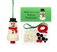Kit de Décorations de Noël en Boutons | Pendentif Arbre de Noël Suspendable Santas Ange Bonhomme de Neige,Set de Création de Pendentifs Breloques pour Adultes - Pour Voiture Sac Fenêtre Favoris Fête M
