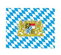 Kit de décorations Oktoberfest, drapeaux bavarois, bannière de l'Oktoberfest, drapeau bavarois et nappe blanche allemande B