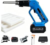Kit de découpe de mousse à lame chaude 150 W Découpeur de polystyrène électrique sans fil à refroidissement par air Découpeur de mousse électrique à lame chaude Avec lames et accessoires