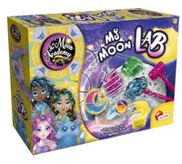 Lisciani - THE MOON ACADEMY : MY MOON LAB - Mon Laboratoire Lunaire pour Enfants dès 7 Ans - Kit Création Pendentifs et Bagues de Lune Magique - Expériences Scientifiques Créatives