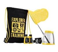 Kit de découverte Outdoor - Jumelles 3X30 Gobelet Loupe 2X/5X Boussole Noir G