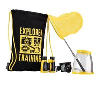 Kit de découverte outdoor - NATIONAL GEOGRAPHIC - Jumelles 3x30 gobelet loupe 2x/5x Boussole