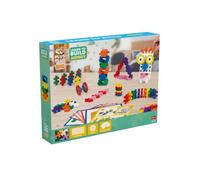 Kit de découverte - PLUS PLUS - Midi BIG - 130 pièces - Activités amusantes - À partir de 3 ans