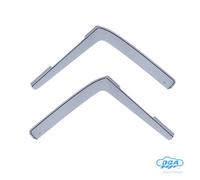 Kit de déflecteurs d'air avant enfichables, type long - compatible avec Ford Tourneo Connect (06/02>10/13) - Ford Transit Connect (06/02>10/13)