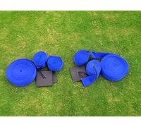 Kit de Délimitation pour Terrain de Beach-Soccer - Installation Simple et Rapide ! Couleur Bleue, Couleur Officielle !