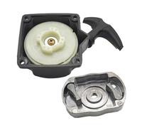 Kit de démarrage à Rappel Facile à Tirer, Cadran de démarrage à Griffes en Aluminium adapté aux Moteurs de tondeuses à Gazon 40-5 CG430 44F-5. Pièce de réparation(Starter and Dial)