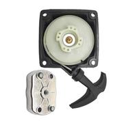 Kit de démarrage à rappel facile avec molette en aluminium, compatible avec les moteurs de tondeuses à gazon 40-5, 44-5, 33, CG430 et 44F-5. Pièce de rechange for débroussailleuse.(Starter and Dial)