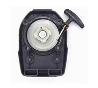 Kit de démarrage à rappel GX50 2T 4T compatible 47,9 CC 440 tondeuse à gazon à coussin d'air poignée de démarrage à tirette couvercle de ressort de rembobinage universel(E-Start 4T Starter)