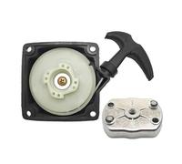 Kit de démarrage à recul Facile à Tirer, Cadran de démarrage adapté for Tondeuse à Gazon 40-5 CG430 44F-5, pièce de réparation de Moteur, débroussailleuse(Starter and Dial)