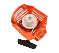 Kit de démarrage à tirette compatible avec tronçonneuse 440 135 140 445 450, outil de moteur de rechange en plastique rouge durable 504597002 544071604 544071602 pour équipement électrique de jardin