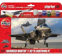 Airfix - Kit de démarrage maquette Lockheed Martin F-35B Lightning II - 1/72 - Neuf