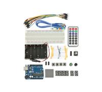 Kit de Démarrage ALLNET ALL-E-2 (E2) pour 4Duino avec Module Avertisseur, Capteur Flamme et Module LED, Poids 1kg