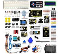 Kit de démarrage Arduino - GOBRO - Super Mega 2560 - 2560 LCD - Module RFID - Relais et moteur vibreur