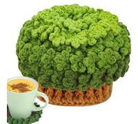 Kit de démarrage au crochet pour sous-verres | Kit de démarrage au crochet pour adultes | Kit de démarrage à tricoter pour pot de plantes | Kit de démarrage au crochet complet facile à apprendre avec