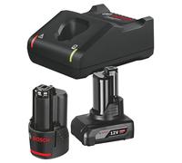 Bosch 1 x GBA 12V 2.0Ah + 1 x GBA 12V 4.0Ah + GAL 12V-40 Professional chargeur de batterie Pile domestique Secteur