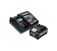Kit de démarrage batterie 40 V max - Makita - BL 4040 - Chargeur rapide - XGT Li-Ion