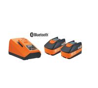 Fein Set de démarrage Type 92604323 – 2 batteries lithium‑ion 18 V 6 Ah + chargeur rapide ALG 80 BC