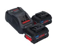 Pack 2 Batteries BOSCH ProCORE18V 5,5Ah Professional + Chargeur GAL 1880 CV Professional