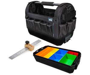 Kit de démarrage Bosch Sortimo ProClick TB3 avec porte-outils ProClick Tool Bag M & bac à outils ClickTray & kit de coffret ProClick H3 CT M 74 | par Wfix