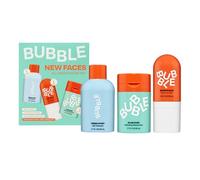 Kit de démarrage Bubble Skincare Nouveau soin visage pour tous les âges - Gel nettoyant, hydratant, tonifiant rafraîchissant