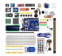 Kit de démarrage complet Kit d'apprentissage de programmation + 40 projets pour Arduino UNO R3 Starter Kit + tutoriel en ligne Kit électronique de bricolage Carton package