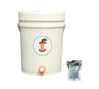 Kit de démarrage de compost pour machine à compost toutes saisons, composteur d'intérieur pour débutants, bac de cuisine Bokashi, récipient de compostage avec accélérateur de compost de 0,5 kg