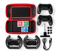 Kit de démarrage de jeu - Nedis - GNSWKIT110BK - 13-en-1 - Compatible Nintendo Switch - Accessoires essentiels