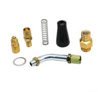 Kit de démarrage de valve de démarrage avec ajusteur de câble et écrou de verrouillage compatible avec Mikuni Tm Series Tm27 Tm32