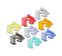 DeLOCK 86420 Multicolore 16pièce(s) range-câbles et serre-câbles - Ranges-câbles et serres-câbles (Multicolore, 17,2 mm, 14 mm, 14 mm, 16 pièce(s))