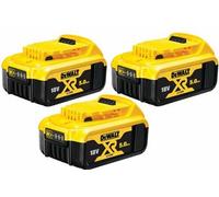 Kit de démarrage DeWALT 18V 3 batteries 5Ah DCB184P3