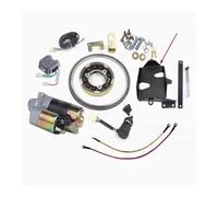 Kit de démarrage électrique 3 KW for démarreur Diesel L48 2 KW, Interrupteur à clé, Volant Moteur, Couronne dentée, AVR, Tambour magnétique, pièces de Montage(Type B Kit)