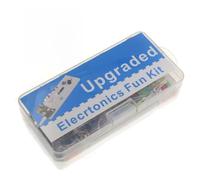 Kit de démarrage électronique avec platine d'expérimentation 830 points et module d'alimentation, 65 fils de démarrage et résistances, condensateurs LED pour prototypage de circuit