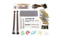 Kit de démarrage électronique pour platine d'expérimentation 830 trous avec fils de démarrage pour Arduino Raspberry Pi projets de bricolage
