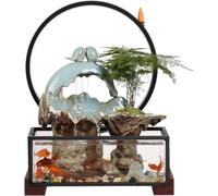 Kit de démarrage for Aquarium, Aquarium, kit de démarrage for Aquarium, Boule de Transfert d'objets d'eau Courante, Porte-Bonheur, Salon, Bureau, Aquarium, Bijoux, fontaines de Bureau