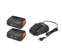 Batterie Gardena P4A PBA 18V/45; 18 V; 2x2,5 Ah; Li-ion + chargeur AL 1830 CV