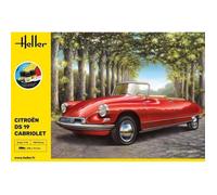 Heller Kit de démarrage Citroën DS 19 Cabriolet 1/16 Plastique